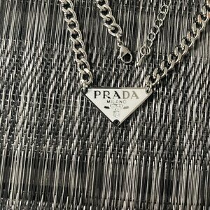 Prada silver chain with adjustable link
